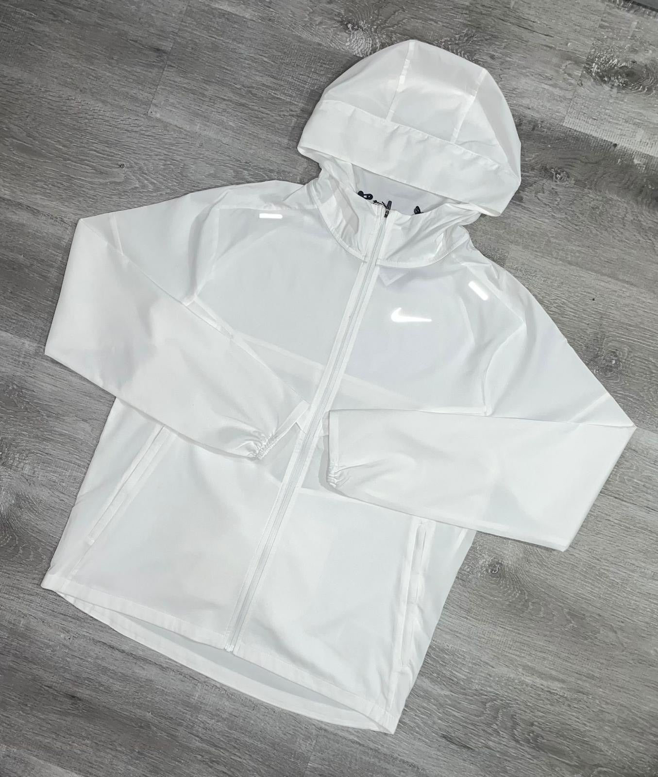Nike Ice White Run Repel UV Windrunner