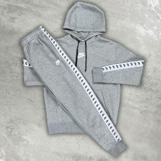 Nike Air Repeat Logo Grey Tracksuit