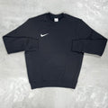 Nike Black Crew Neck Sweatshirt