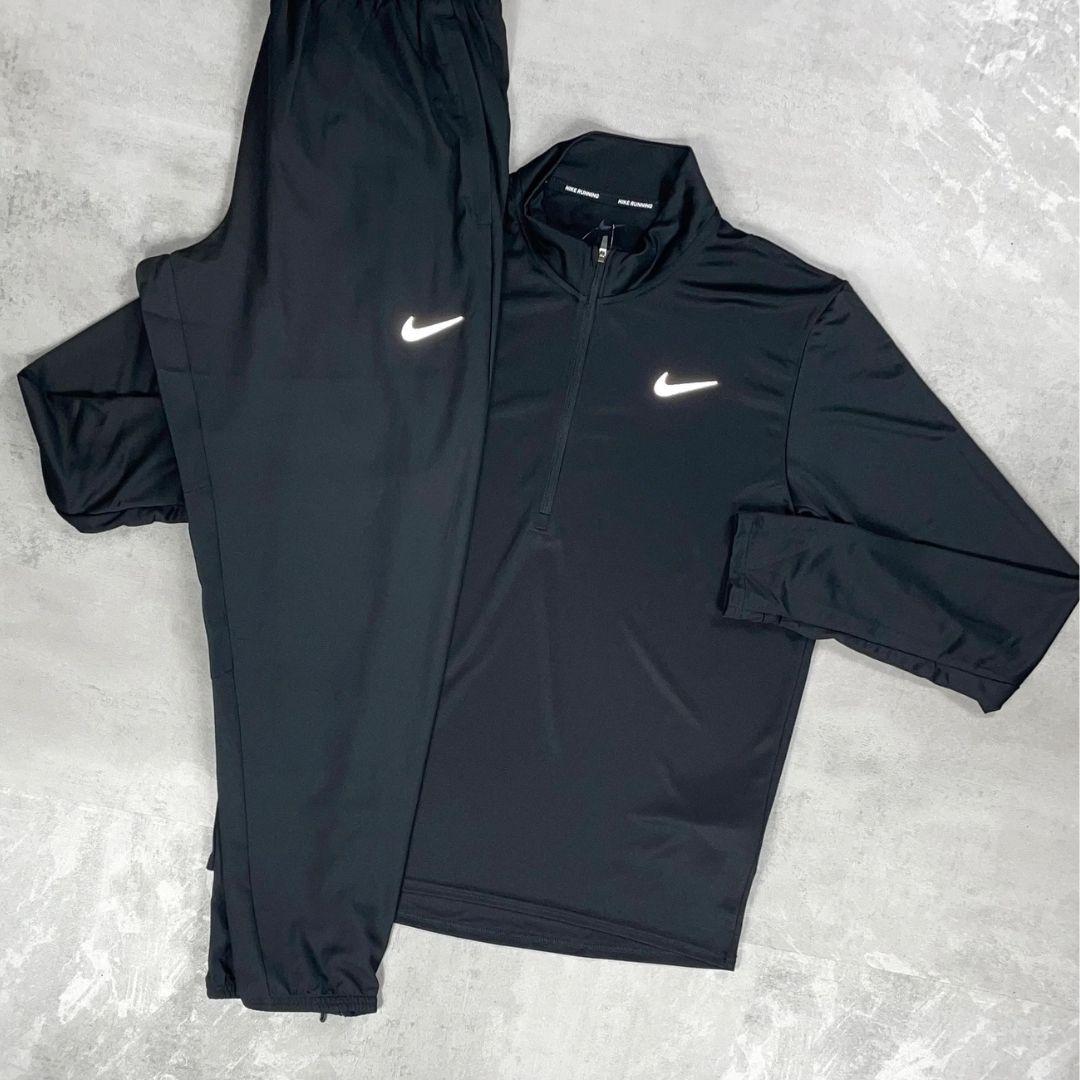 Nike Black Pacer Half-Zip Tracksuit