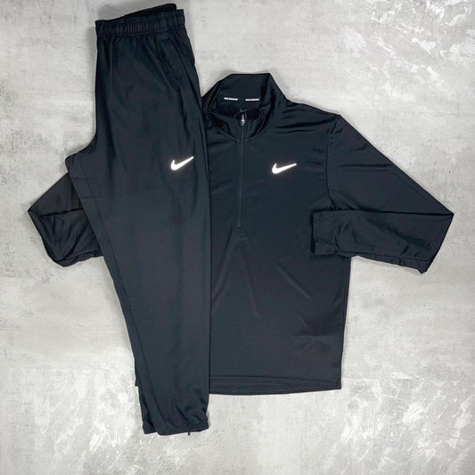 Nike Black Pacer Half-Zip Tracksuit