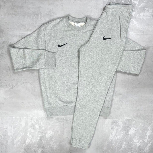 Nike Grey Crew Neck Tracksuit