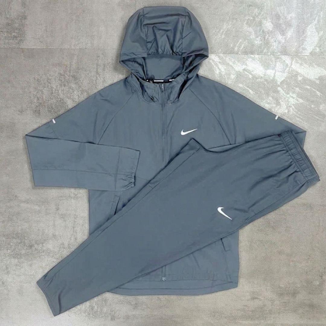 Nike Grey Miler Repel Windrunner Tracksuit
