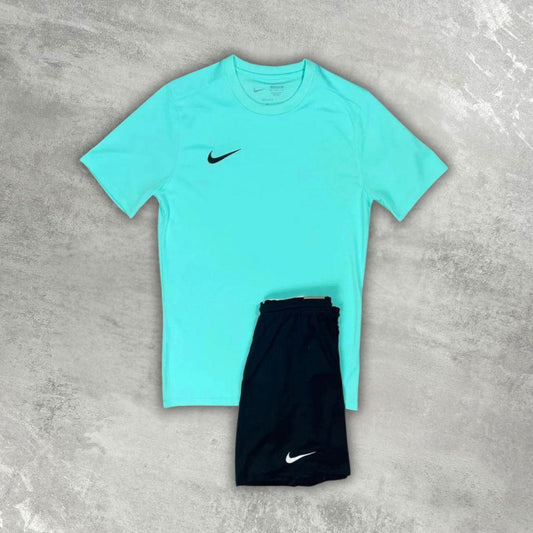 Nike 'Hyper Turquoise/Black' Dri-FIT Set