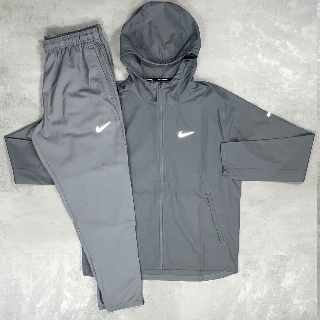 Nike 'Smoke Grey' Miler Repel Windrunner Tracksuit