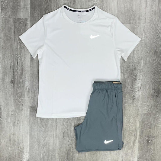 Nike White Miler 2.0 Set