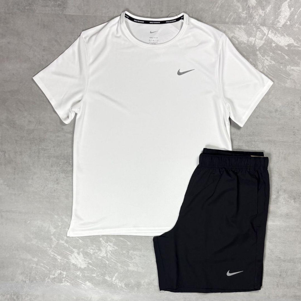 Nike White Miler 2.0 Set