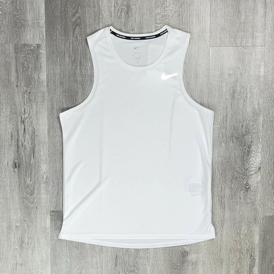 Nike White Miler Vest