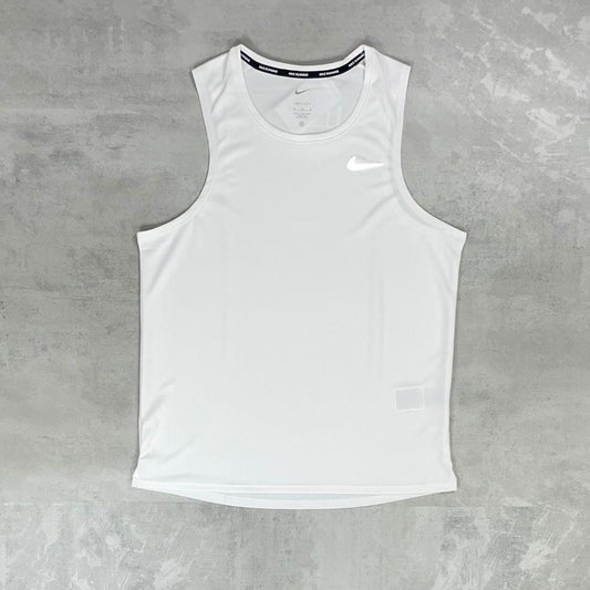 Nike White Miler Vest