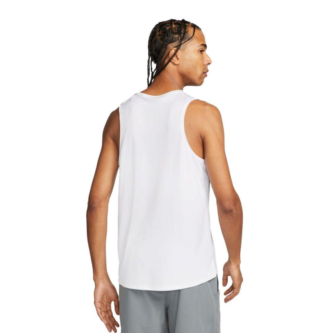 Nike White Miler Vest Set