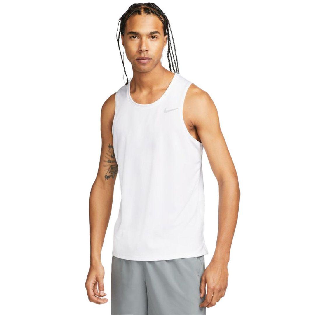 Nike White Miler Vest