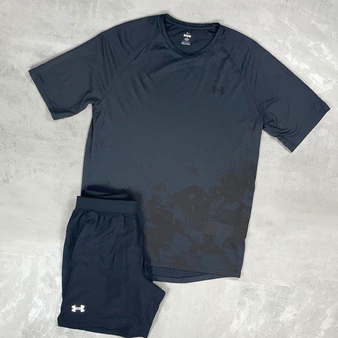 Under Armour Black Fade T-Shirt Set