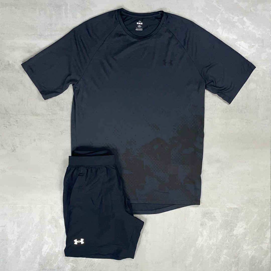 Under Armour Black Fade T-Shirt Set