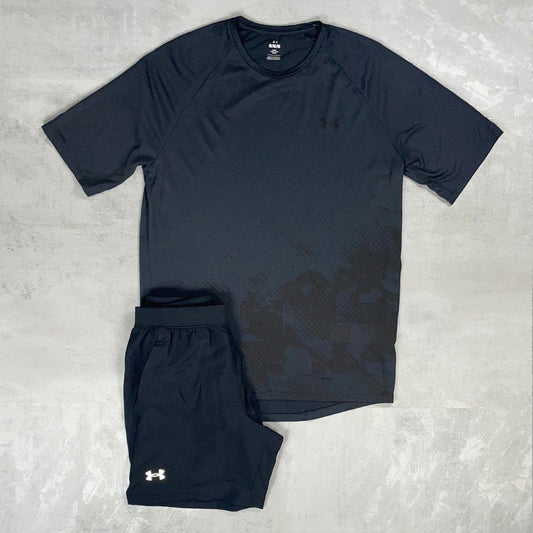 Under Armour Black Fade T-Shirt Set