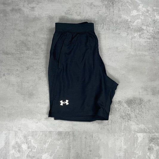 Under Armour Black Launch 7" Shorts