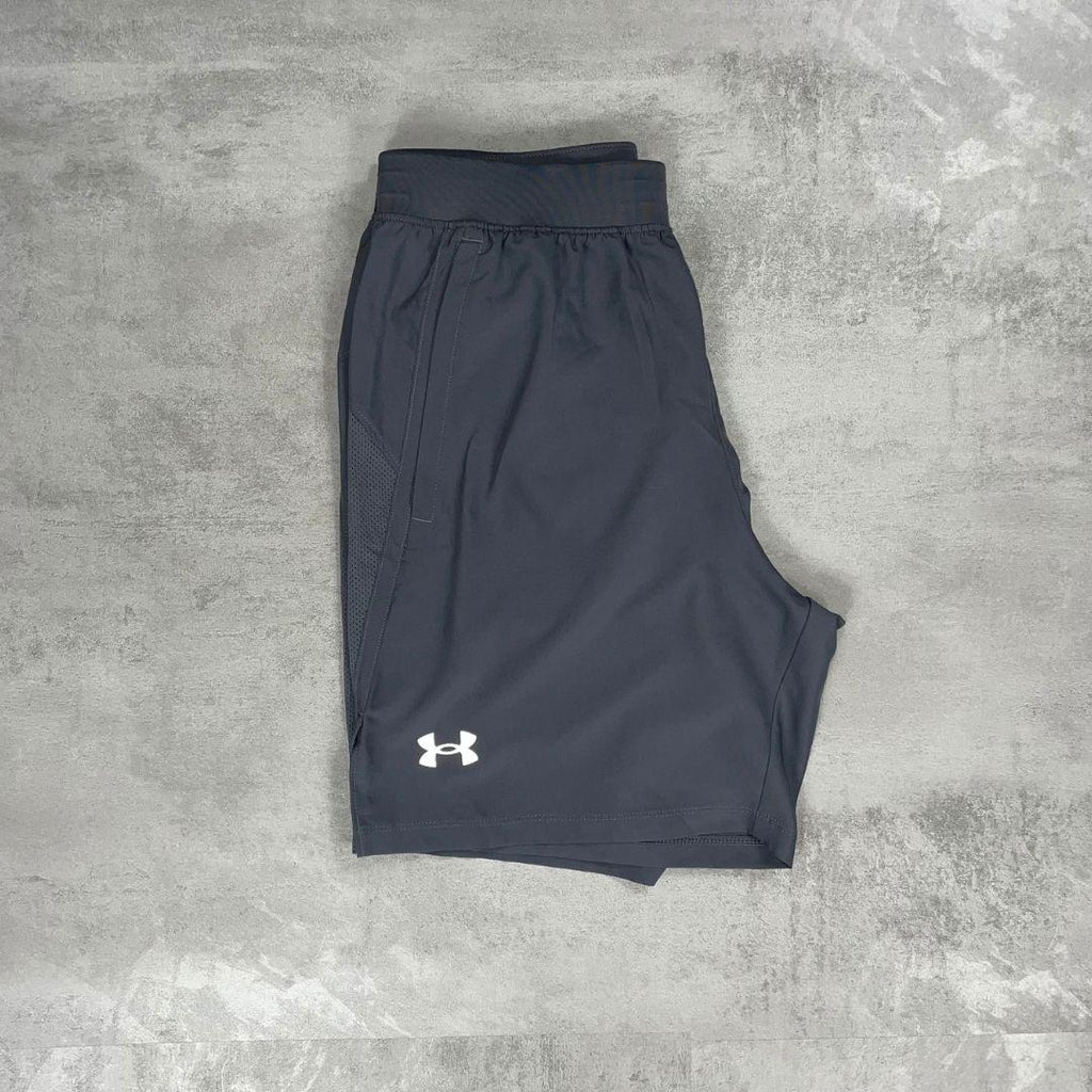 Under Armour Grey Launch 7" Shorts