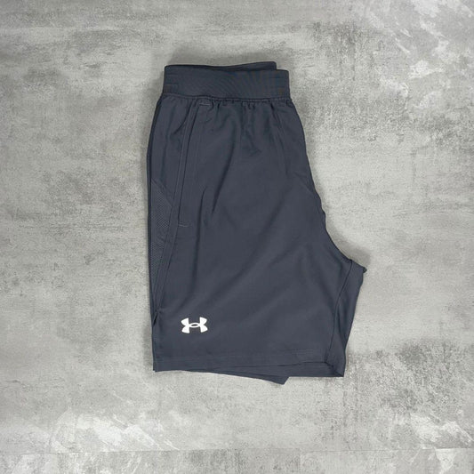 Under Armour Grey Launch 7" Shorts