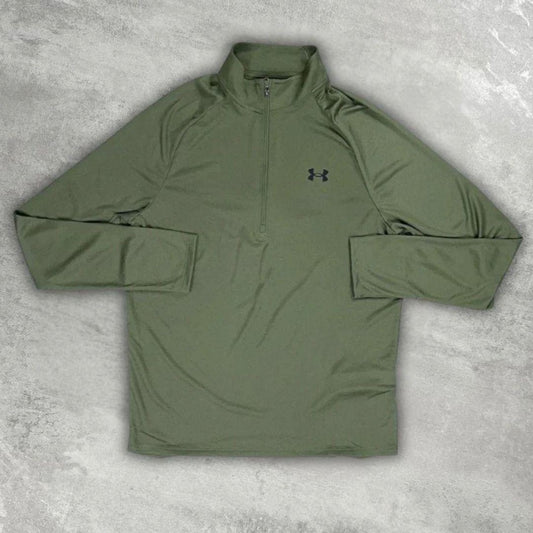 Under Armour 'Khaki' Velocity Half-Zip