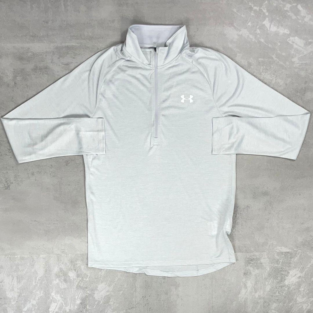 Under Armour White Velocity Half-Zip