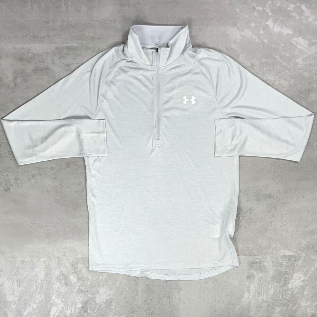 Under Armour White Velocity Half-Zip