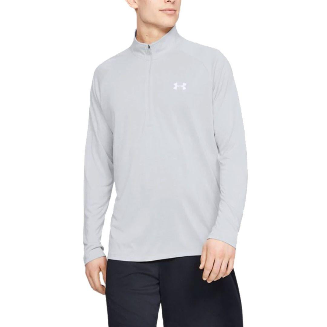 Under Armour White Velocity Half-Zip
