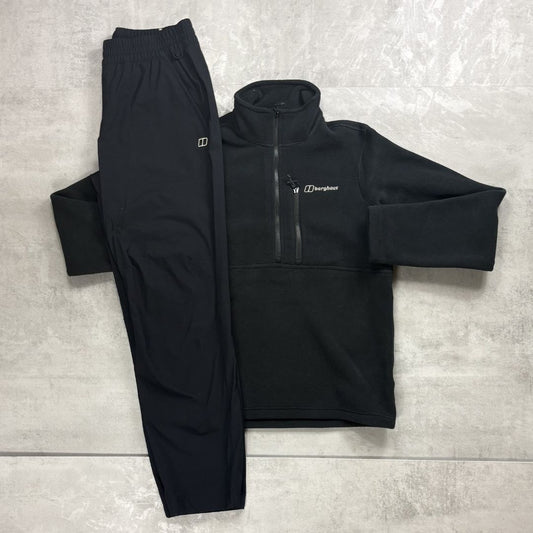 Berghaus Black Prism Polartec Fleece Half-Zip Tracksuit