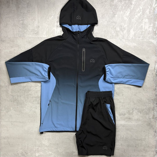 Flux 'Black/Airforce' Gradient Jacket Set