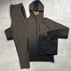 Flux 'Chocolate/Brown' Gradient Tracksuit Tri-Set