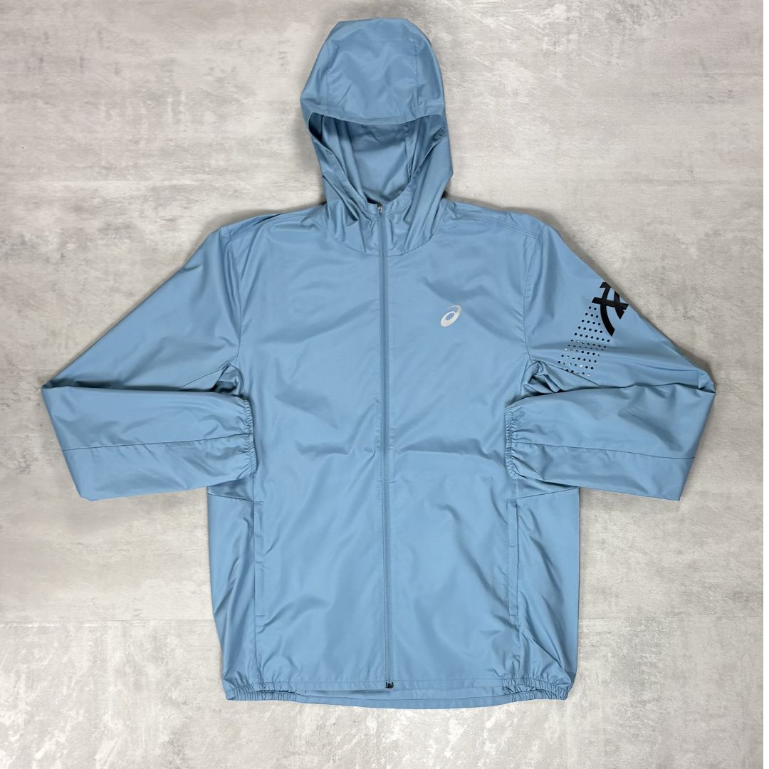 Asics 'Light Blue' Icon Jacket