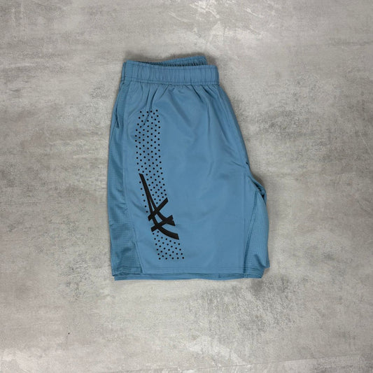Asics 'Light Blue' Icon 7" Shorts
