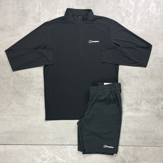 Berghaus Black 24/7 Half-Zip Set