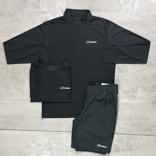 Berghaus Black 24/7 Half-Zip Tri-Set
