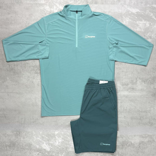Berghaus 'Turquoise' 24/7 Half-Zip Set