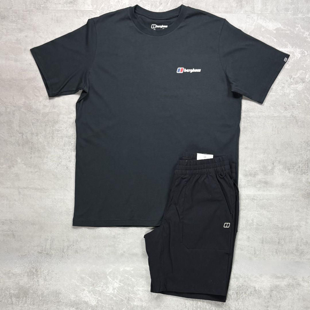 Berghaus Black Class Logo T-Shirt Set