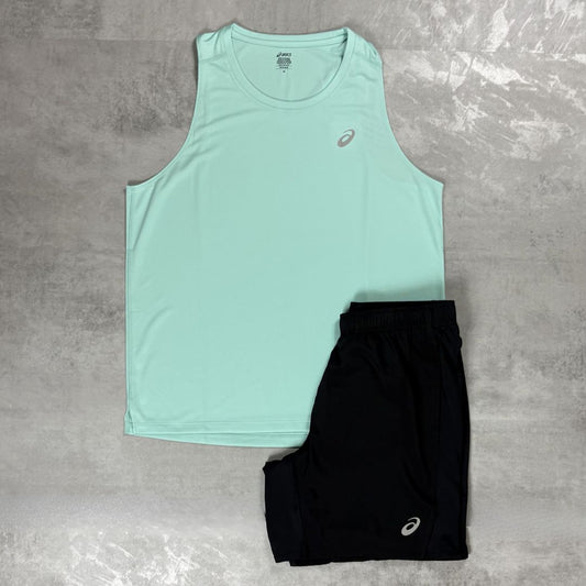 Asics 'Mint' Core Vest Set