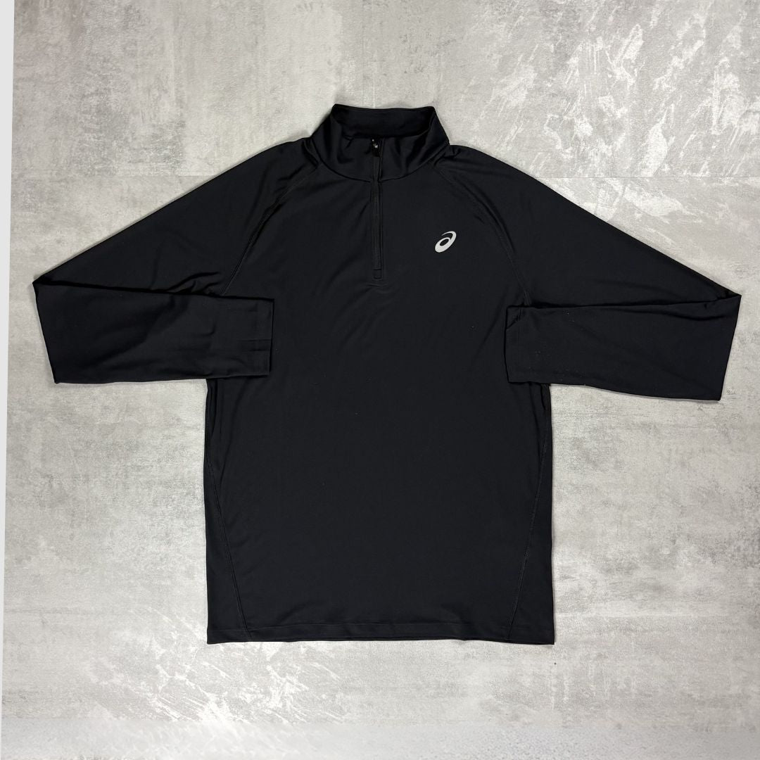 Asics Black Sport Half-Zip