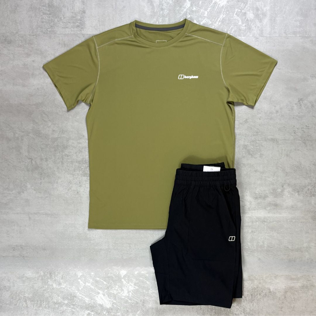 Berghaus Green Howlite Tech T-Shirt Set