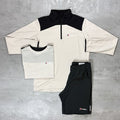 Berghaus Beige/Black Terrain Trek Half-Zip Jacket Tri-Set