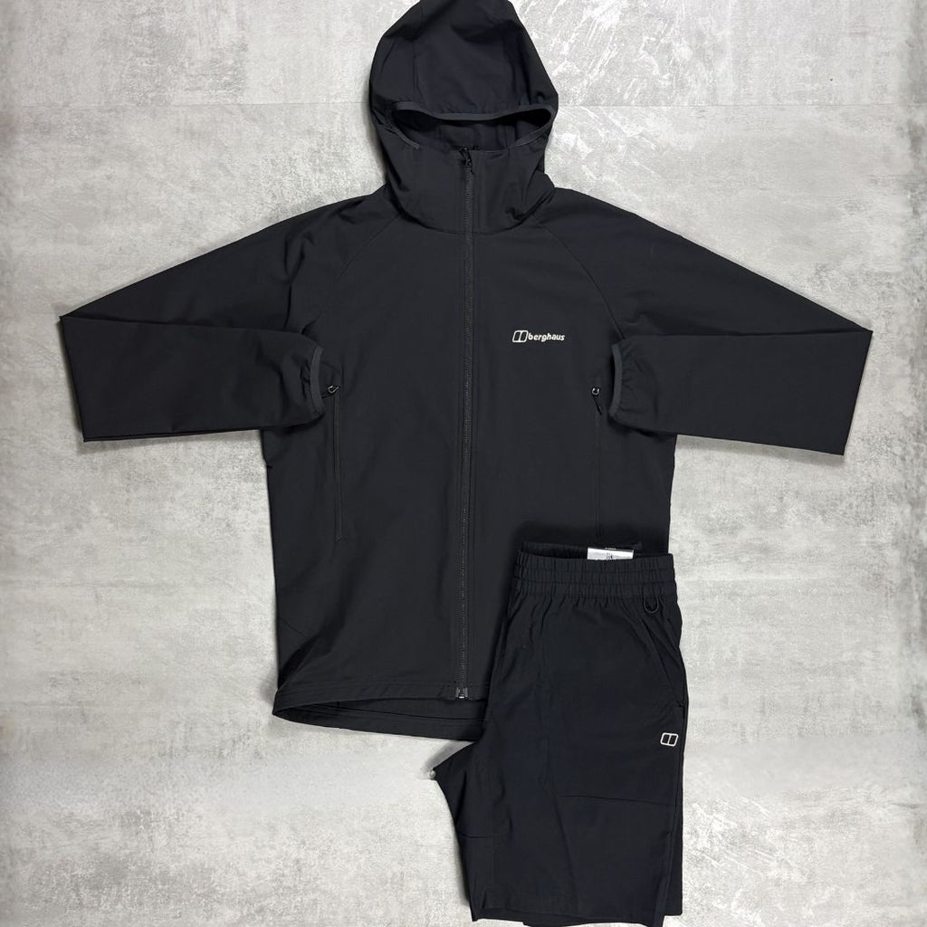 Berghaus Black Skelbo Jacket Set