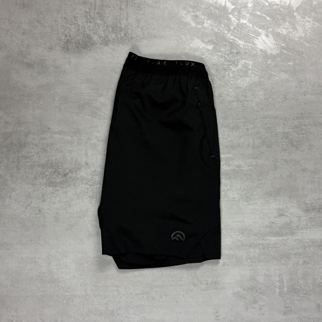 Flux 'Black Graphite' Gradient Shorts