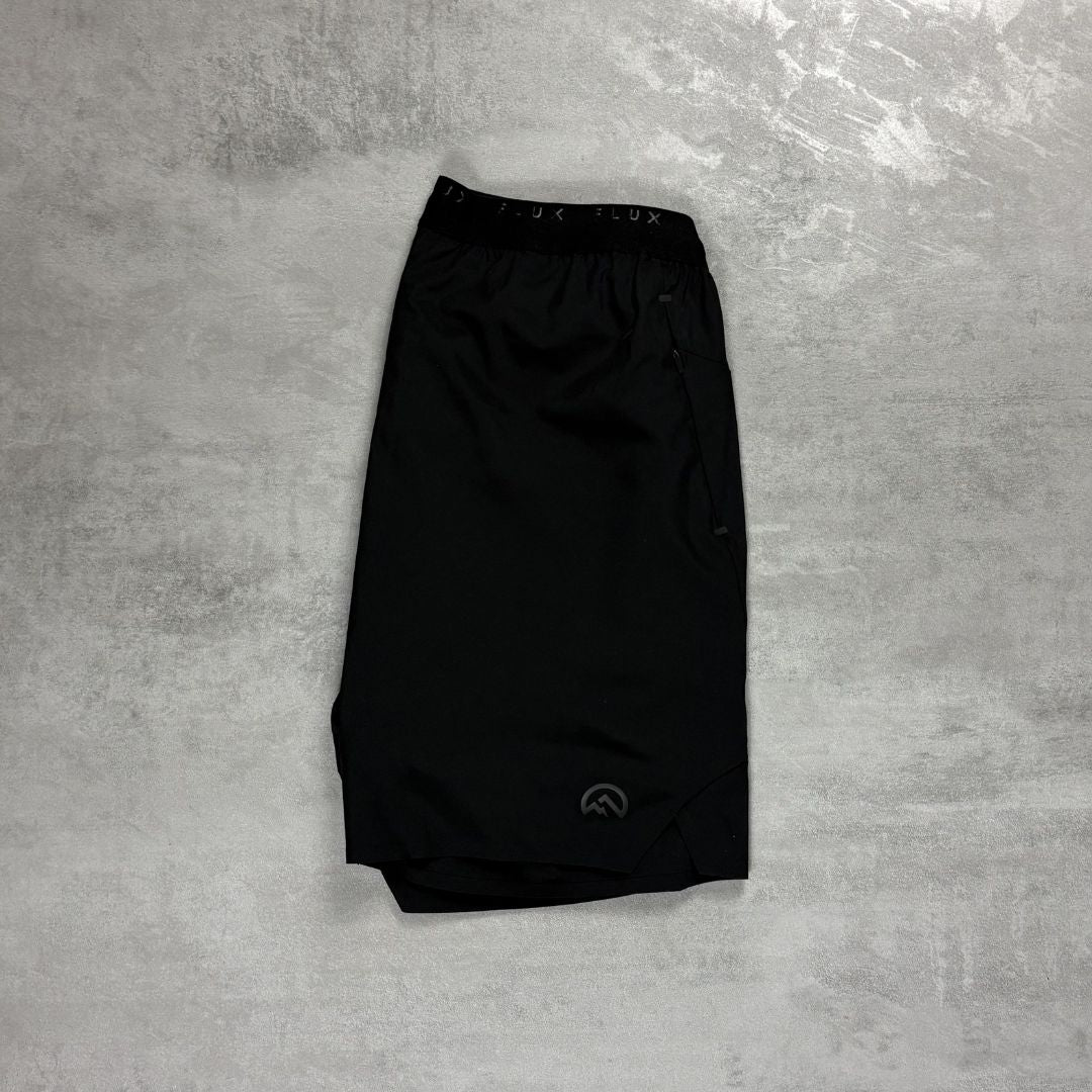 Flux 'Black Graphite' Gradient Shorts
