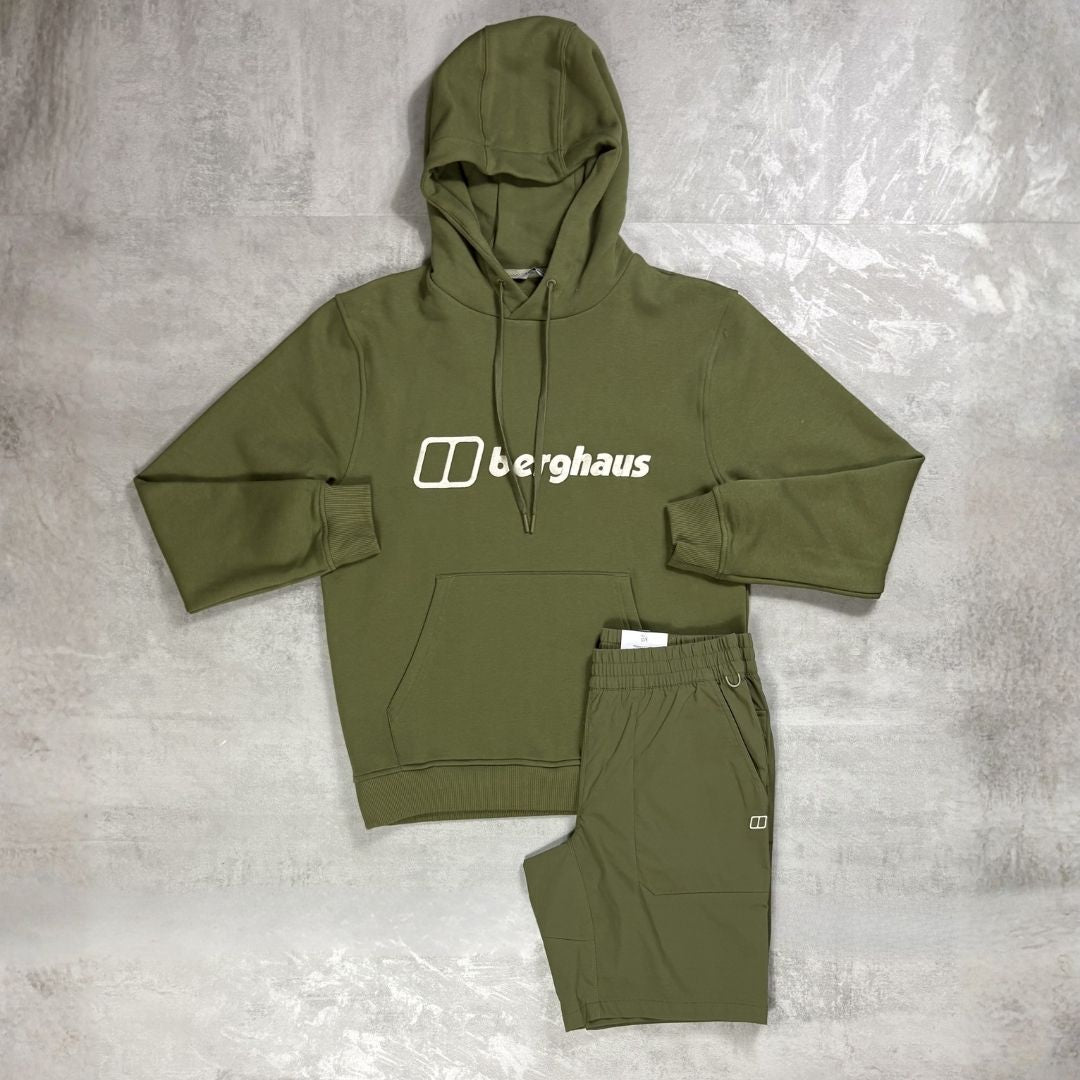 Berghaus Green Logo Hoodie Set