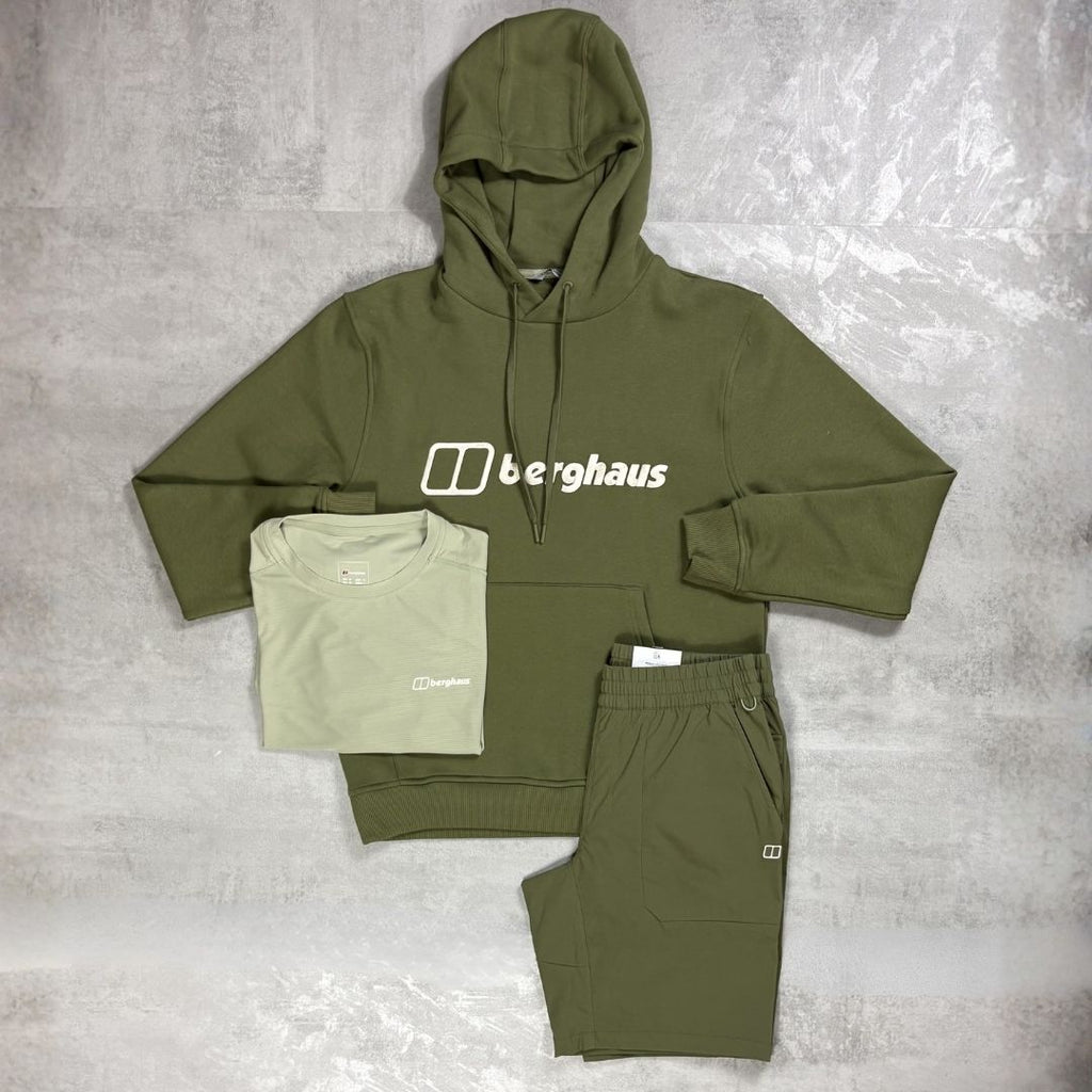 Berghaus Green Logo Hoodie Tri-Set