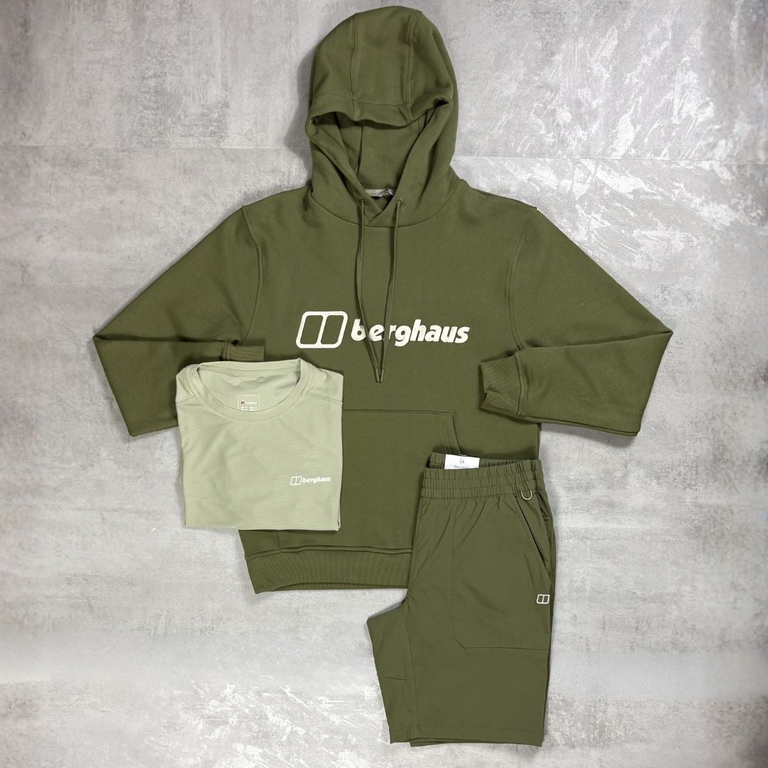 Berghaus Green Logo Hoodie Tri-Set