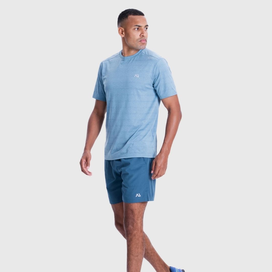 Agaru 'Marine Blue' Pacer T-Shirt Set