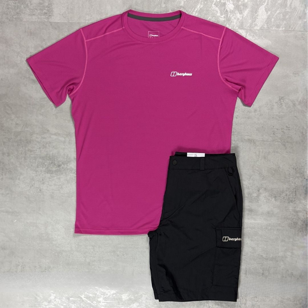 Berghaus 'Pink' Etchfern Tech T-Shirt Set