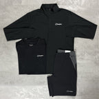 Berghaus Black 24/7 Half-Zip Tri-Set