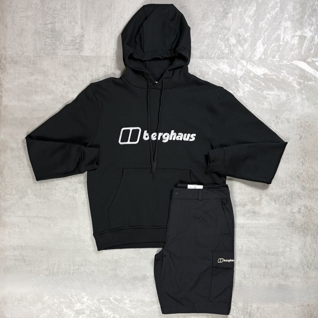 Berghaus Black Logo Hoodie Set