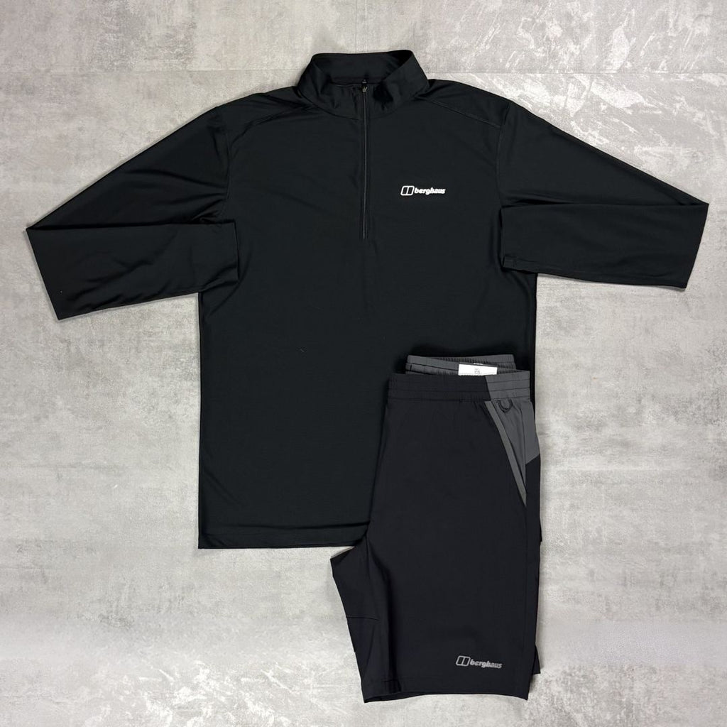 Berghaus Black 24/7 Half-Zip Set