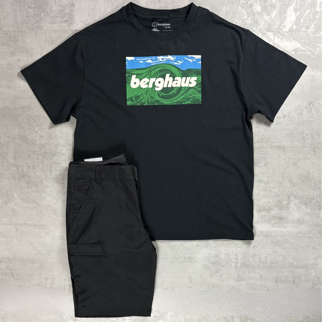 Berghaus Black Twisted Skies T-Shirt Set